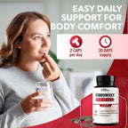 Real Science Fibromoxy Miracle – Suplemento Natural para el Alivio de la Fibromialgia con Vitaminas B6, B12, C, D, K y Óxido Nítrico, 60 Cápsulas
