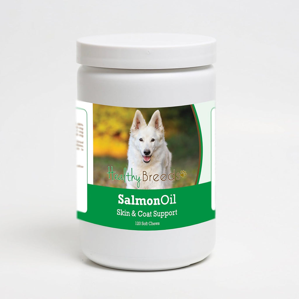 Healthy Breeds Giant Schnauzer Salmon Oil Soft Chews 120 Count