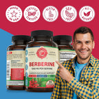 Whole World Wellness Berberina 1200 mg - 60 Cápsulas