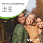 NaturesPlus Source of Life Power Teen for Her, Natural Berry - 60 Comprimidos Masticables (Pack de 2)