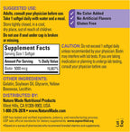 Nature Made Biotina de Máxima Potencia 5000 mcg Cápsulas Blandas - 120 Cápsulas