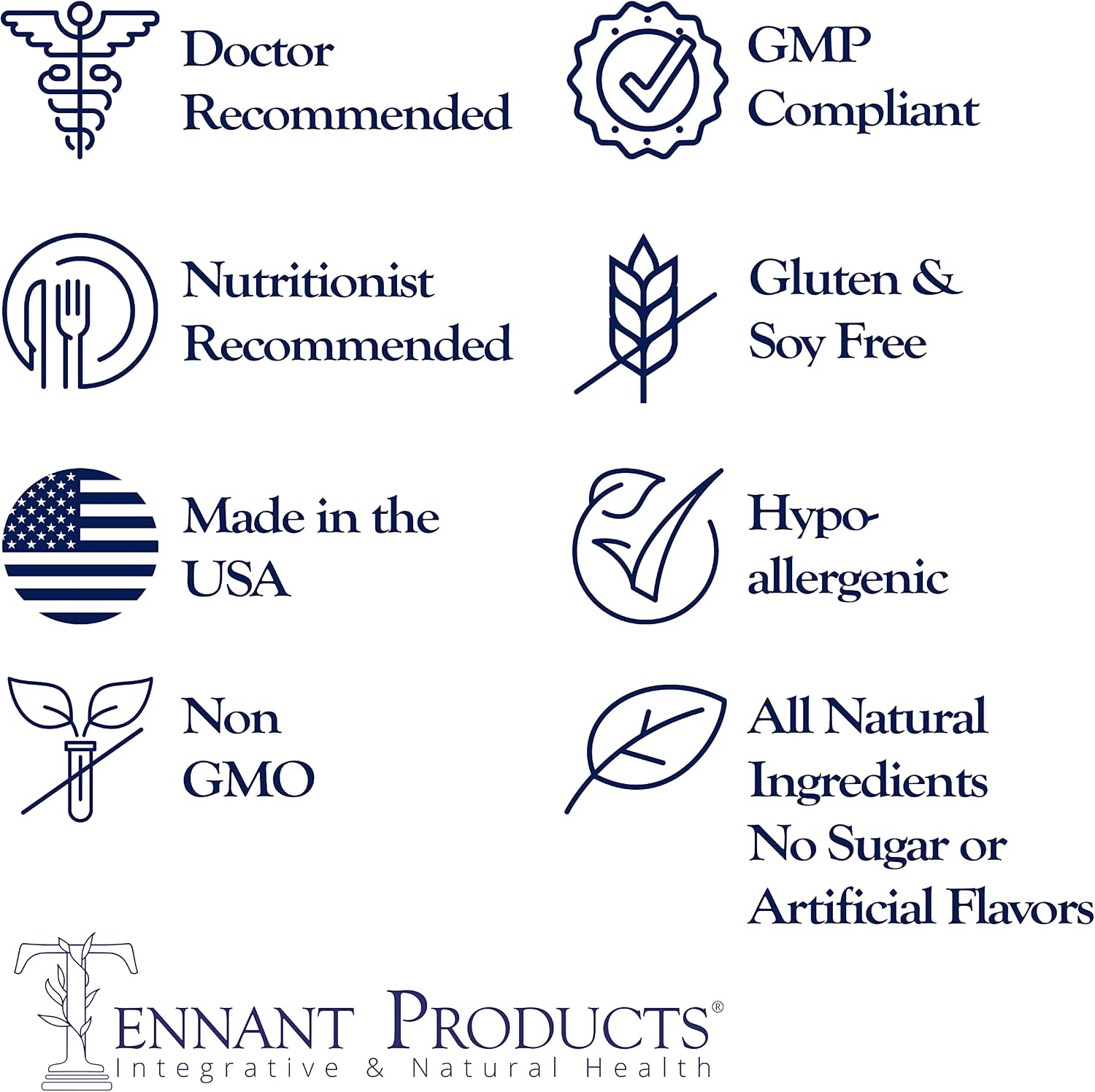 Dr. Tennant's Restore Vanilla Shake | 50+ Vitaminas Metiladas | 23g Proteína Vegana | 14 Días