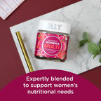 OLLY Multivitamínico Femenino en Gominolas, Sabor Berry, 180 Gominolas (90 Días de Suministro)