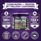 Complejo Inmunológico Orgánico con Pau D'Arco y Vitaminas - Clean Nutraceuticals