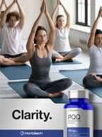 Horbäach Suplemento de PQQ 40 mg | 120 Cápsulas | Máxima Potencia | Sin Gluten y No-GMO