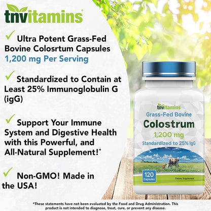 Calostro Bovino en Cápsulas 1.200 mg, 120 – Bienestar general: Gracias a su perfil nutricional único, el calostro – Image 3