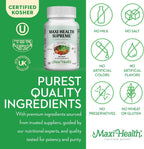 Maxi Health Supreme Multivitamínico para Hombres y Mujeres – 120 Comprimidos