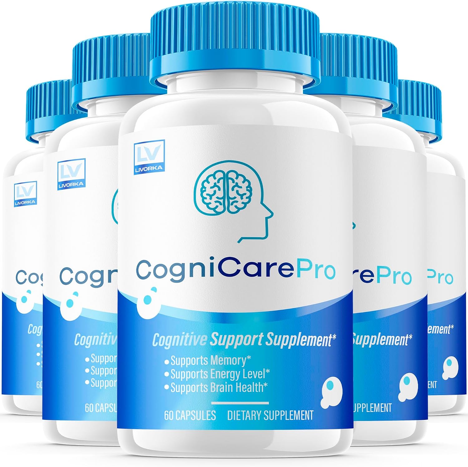 Cognicare Pro Cápsulas - Pack de 5 (300 Cápsulas para 5 Meses)