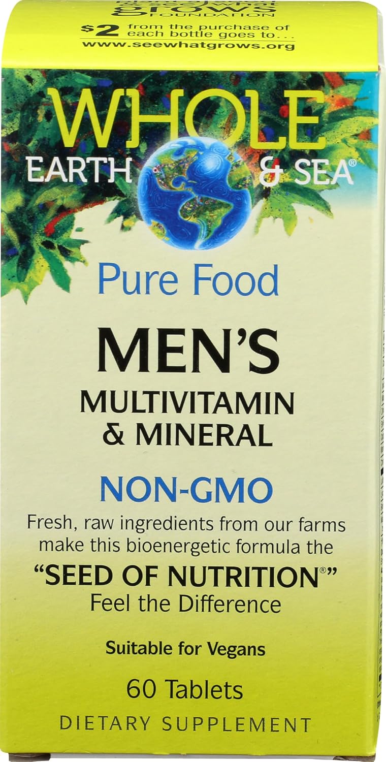 Natural Factors Multivitamínico para Hombres con Minerales, 60 Comprimidos