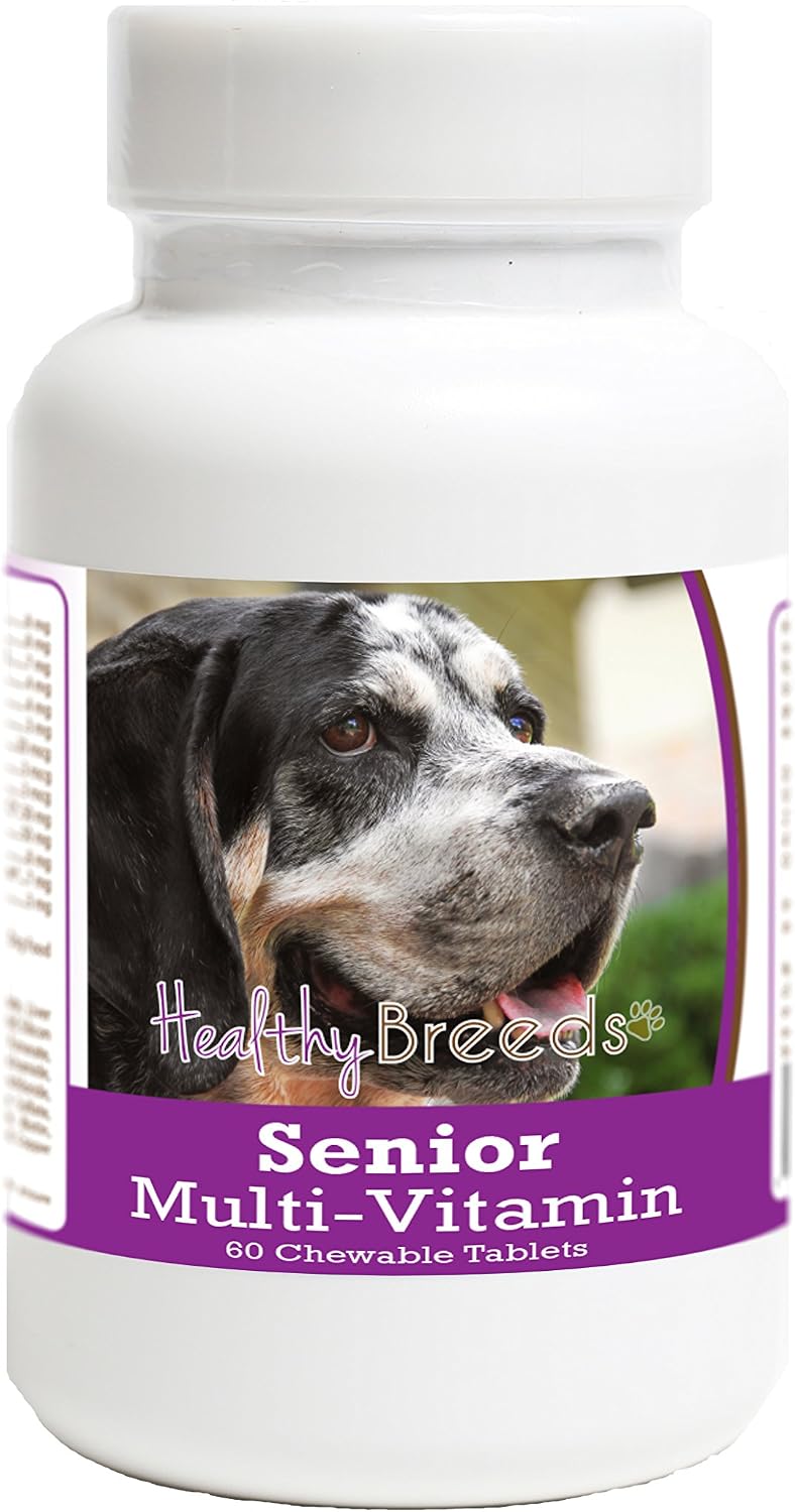 Healthy Breeds Bluetick Coonhound Senior Dog Multivitamin Tablets 60 Count - görsel 1