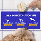 Wonder Paws Premium Grass Fed Colostrum for Dogs – Calostro Bovino Puro para Perros – 3.20 oz (90.7 g)