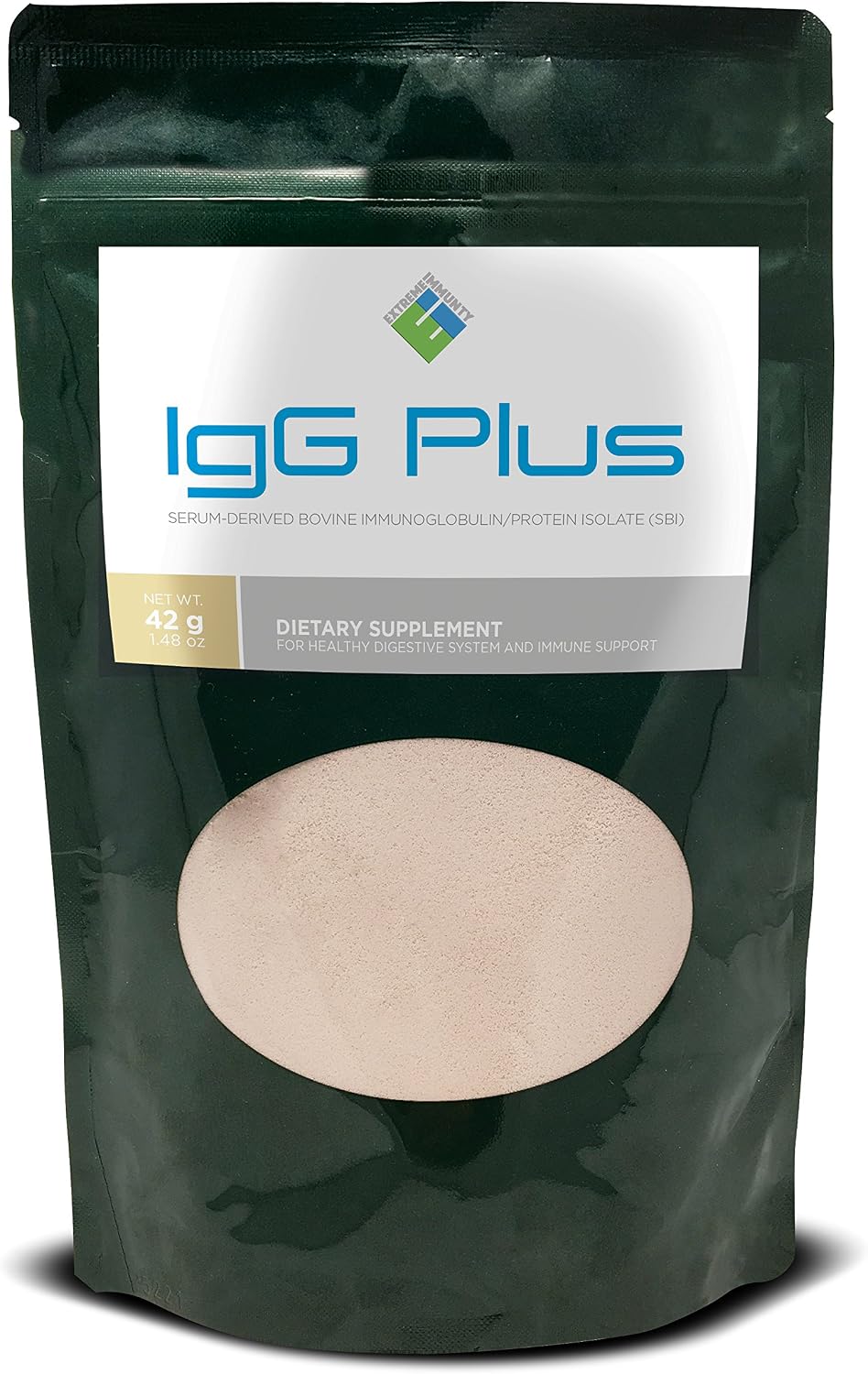 Extreme Immunity Igg Plus: Aislado de Proteína de Inmunoglobulina Bovina Sérica (126g)