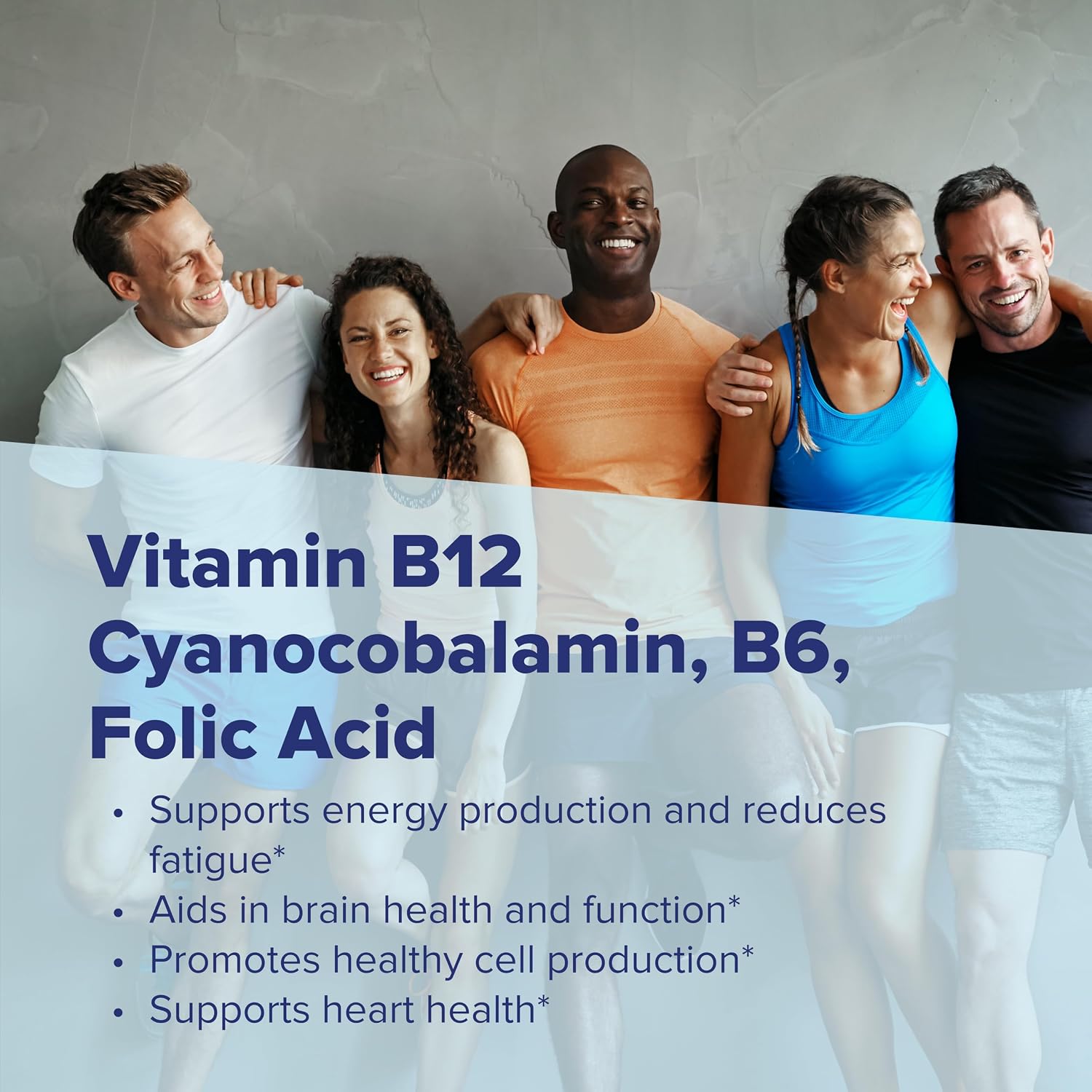 Superior Source No Shot Vitamina B12, B6 y Ácido Fólico – 100 Comprimidos Sublinguales