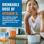 Ener-D Sugar Free Multivitamin Drink Mix - Sabor Naranja, 24 Sobres