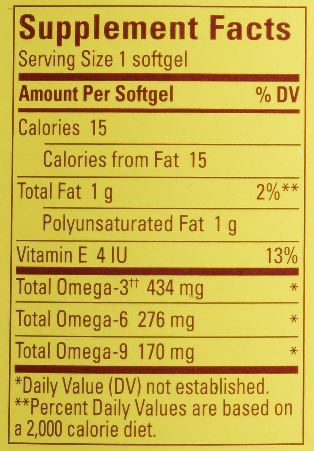 Nature Made Triple Omega 3 6 9 - 180 Cápsulas Blandas