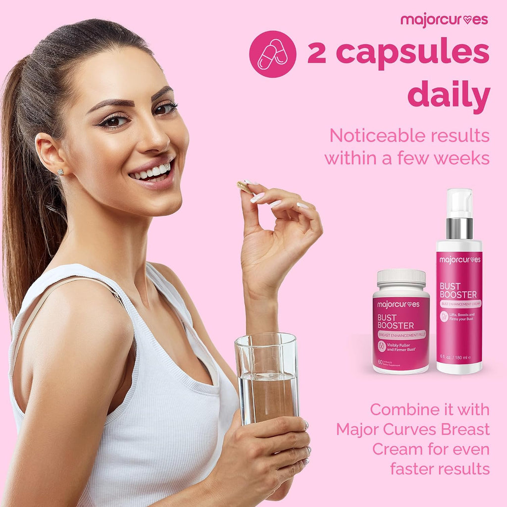 Major Curves Bust Booster – Complemento Natural para el Busto