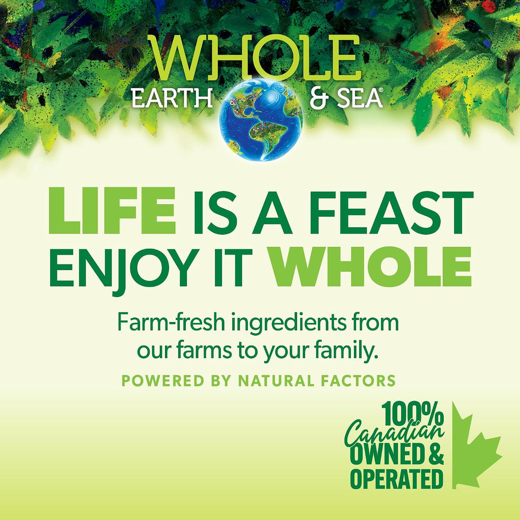 Natural Factors Whole Earth & Sea Multivitamínico y Mineral para Hombres - 120 Comprimidos (60 Dosis)