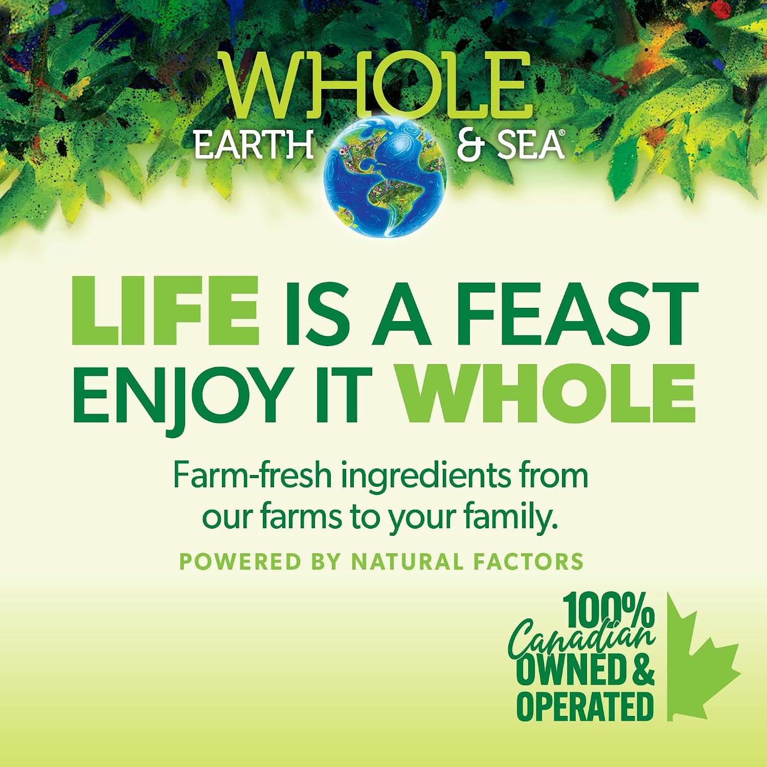 Natural Factors Whole Earth & Sea Multivitamínico y Mineral para Hombres - 120 Comprimidos (60 Dosis)