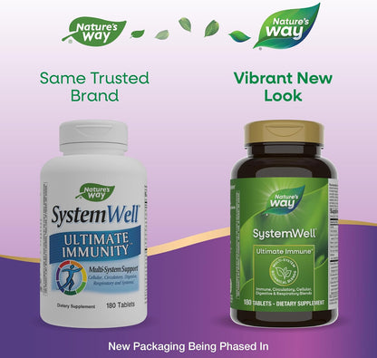 Nature's Way SystemWell Ultimate Immune - – La vitamina A ayuda al mantenimiento de las mucosas, que son una – Image 2