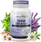 MoxyVites DHH-B Supplement - Extracto Bioactivo de Corteza de Magnolia con Ashwagandha Orgánica, 60 Cápsulas Veganas