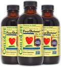 CHILDLIFE ESSENTIALS First Defense - Refuerzo Inmunológico Infantil con Saúco y Zinc - Pack de 3 - 4 fl oz cada uno