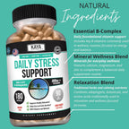 Kaya Naturals - Suplemento Herbal Natural para la Relajación y el Equilibrio - 180 Cápsulas