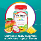 Centrum Kids Gominolas Multivitamínicas Sabor Tropical, 150 Gominolas