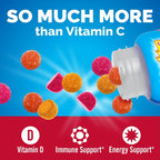Emergen-C Kidz Gomitas de Vitamina C para el Sistema Inmunitario - Sabor Fruta Divertida - 44 unidades