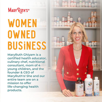 MaryRuth's Organics Multivitamínico con – Vitamina C: Contribuye al funcionamiento normal del sistema inmunitario – Image 9