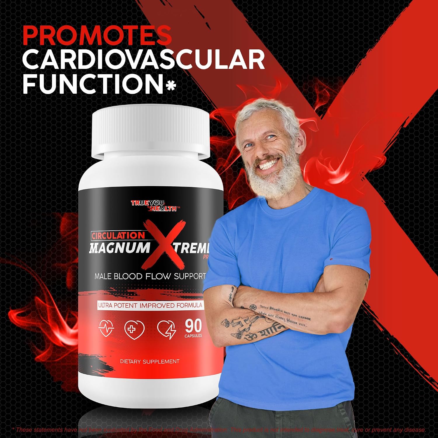 Circulation Magnum Xtreme Pro - Suplemento Avanzado para la Circulación Sanguínea