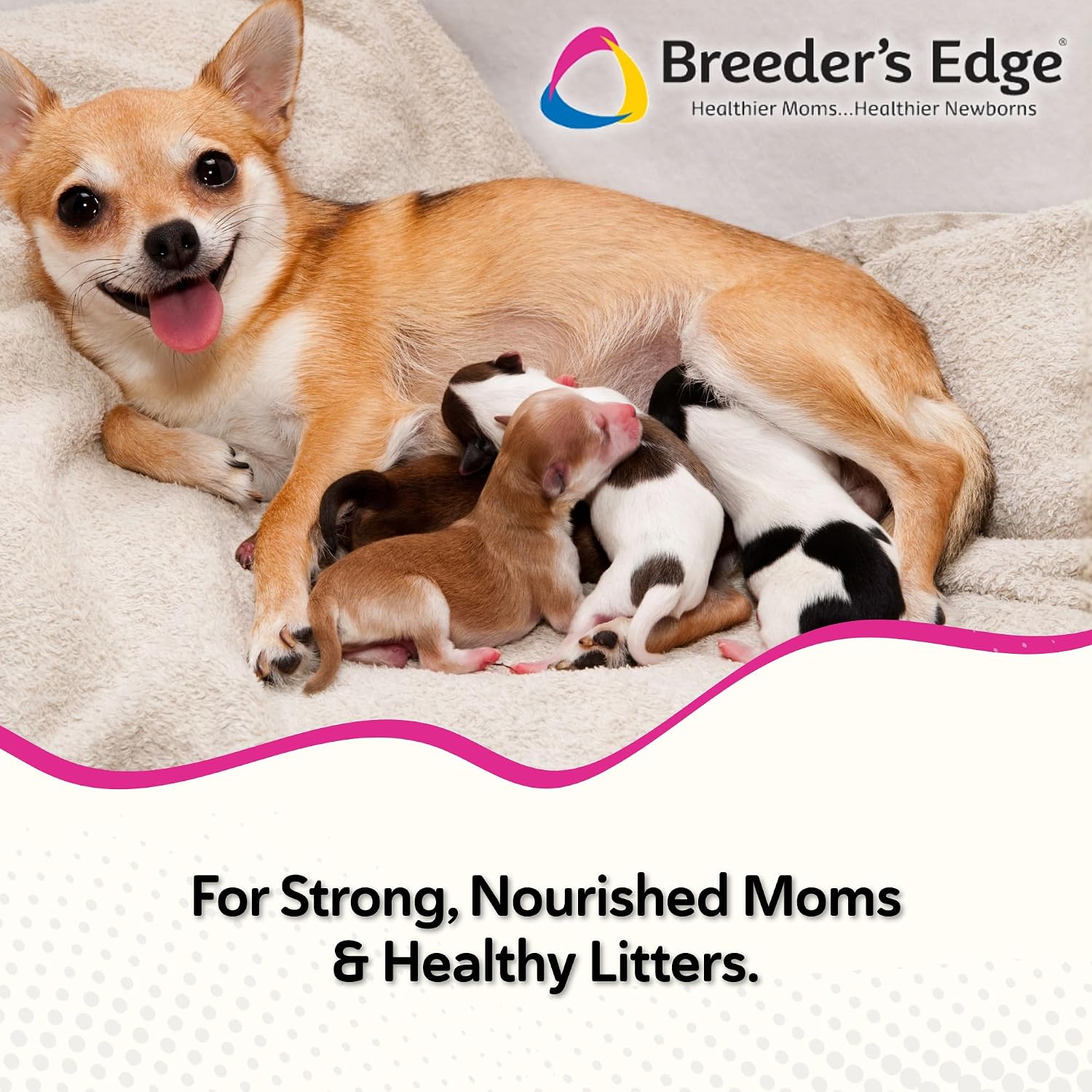 Breeder's Edge Oxy Momma Soft Chews - Postnatal Supplement for Lactating Dogs and Cats, 40 Count