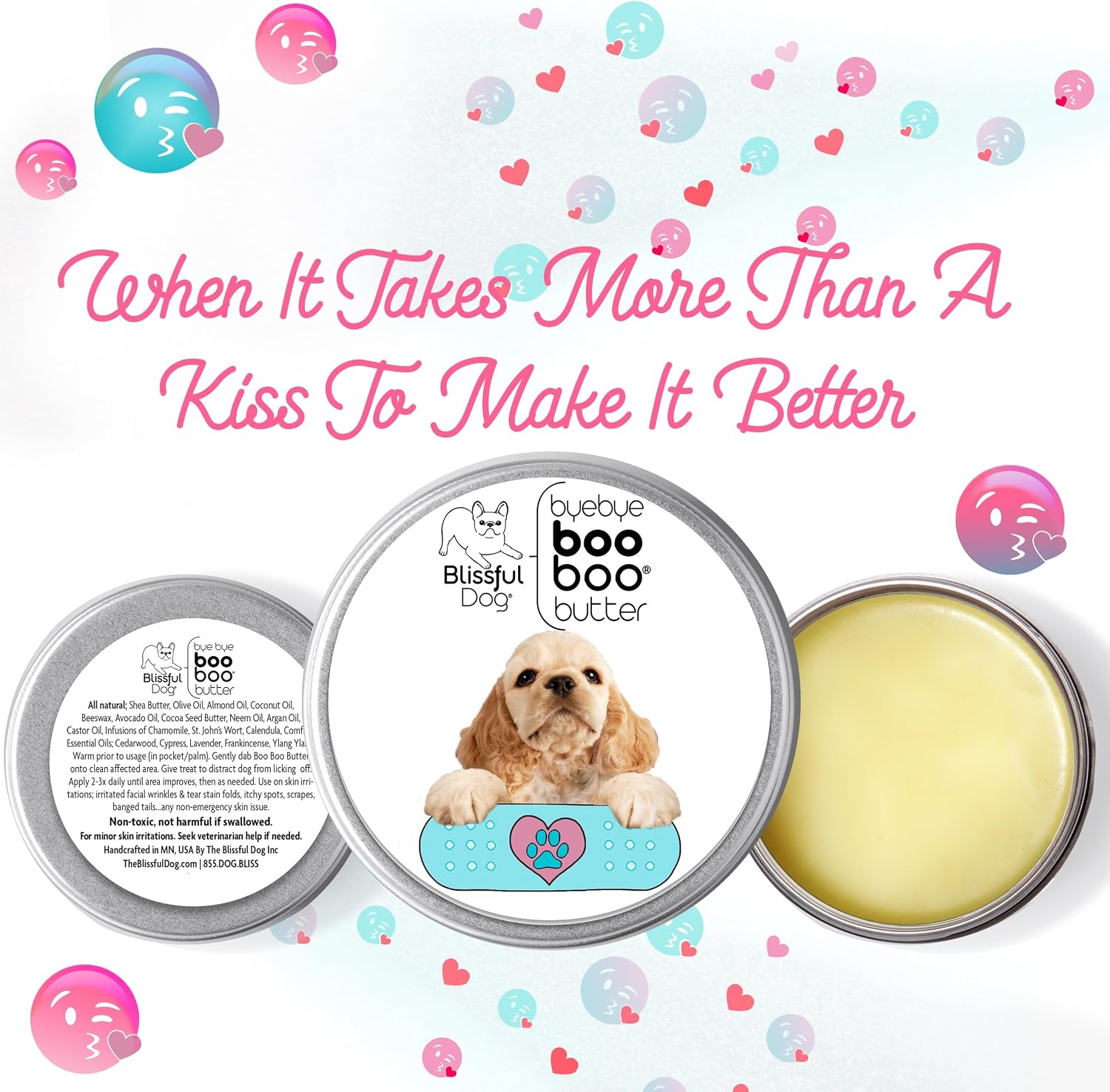 The Blissful Dog Booboo Butter para Cocker Spaniel (227 g)