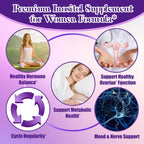 AuraraNeNourish Myo-Inositol & D-Chiro Inositol 40:1 Suplemento Líquido para Mujer