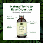 Flora Swedish Bitters - Suplemento Digestivo Vegano con Hierbas Amargas - 250 ml
