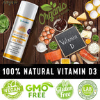 Crema de Vitamina D3 10,000 IU con Magnesio y Ácido Hialurónico – AnuMed – Oil-Free, Vegana (90 ml)