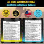 TM NATURALS Cápsulas de Sea Moss, Black Seed Oil, Ashwagandha y Jengibre - 240 cápsulas