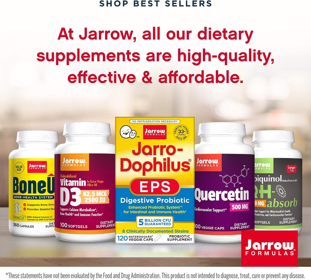 Jarrow Formulas Vitamina D3 2500 IU - 200 Cápsulas Blandas (Pack de 2)