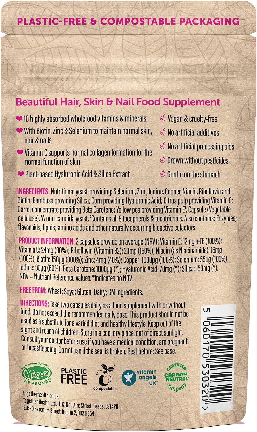 Together Hair Skin & Nail Cápsulas, 60 unidades