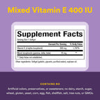 Natural Factors Mixed Vitamin E 400 IU – 240 Softgels