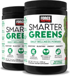 Force Factor Smarter Greens Daily Wellness Powder 2 Pack - Sin Sabor