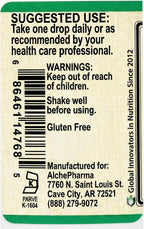AlchePharma Folato Líquido - 667 mcg DFE (400 mcg Ácido Folínico) - 800 Dosis