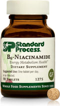 Standard Process B6-Niacinamida - Suplemento de Vitaminas B6 y Niacinamida - 90 Comprimidos