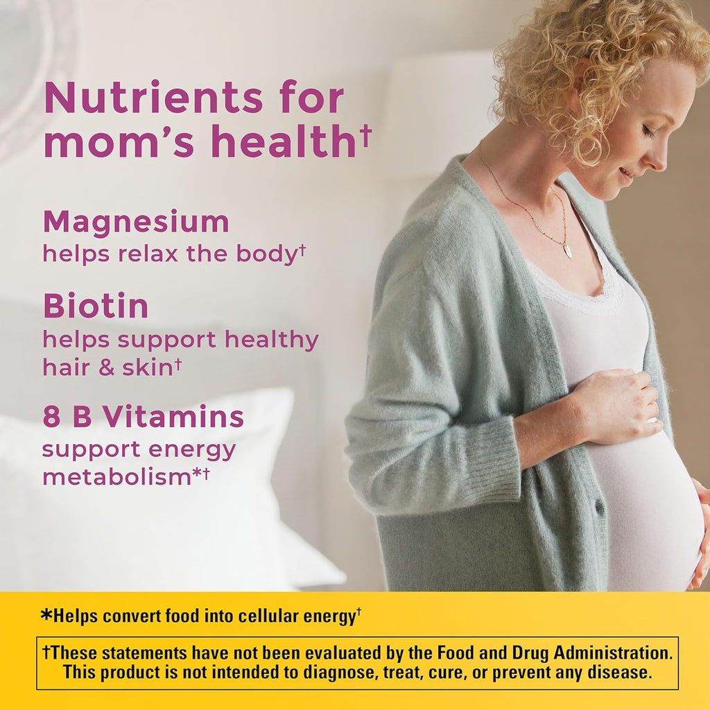Nature Made Vitaminas Prenatales con Ácido Fólico y DHA, 60 Cápsulas Blandas