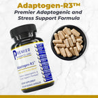 Premier Research Labs Adaptogen-R3 – Complejo de Adaptógenos con Rhodiola Rosea y Maca, 90 Cápsulas Vegetarianas