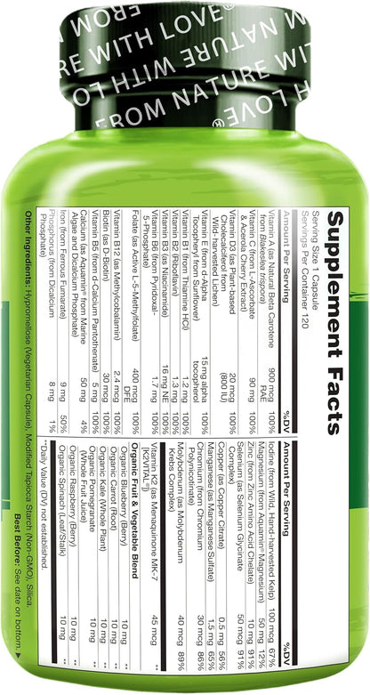 NATURELO Multivitamínico Diario para Mujeres – Minerales quelados: Zinc, selenio y cobre en formas queladas para – Image 7