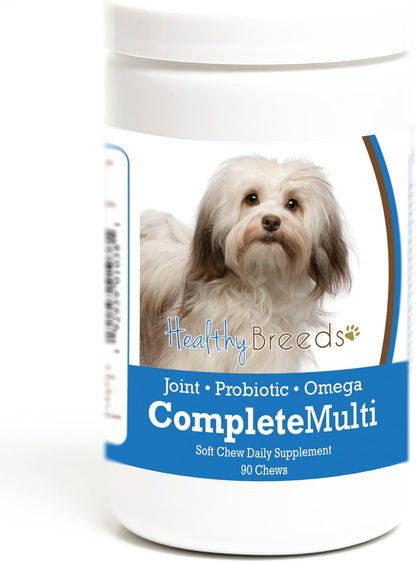 Healthy Breeds Havanese All in One – Vitaminas y minerales: Vitaminas A, B, C, D, E y K, junto con calcio y otros – Image 1