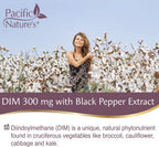DIM 300mg con Pimienta Negra, 90 Cápsulas - Pacific Nature's