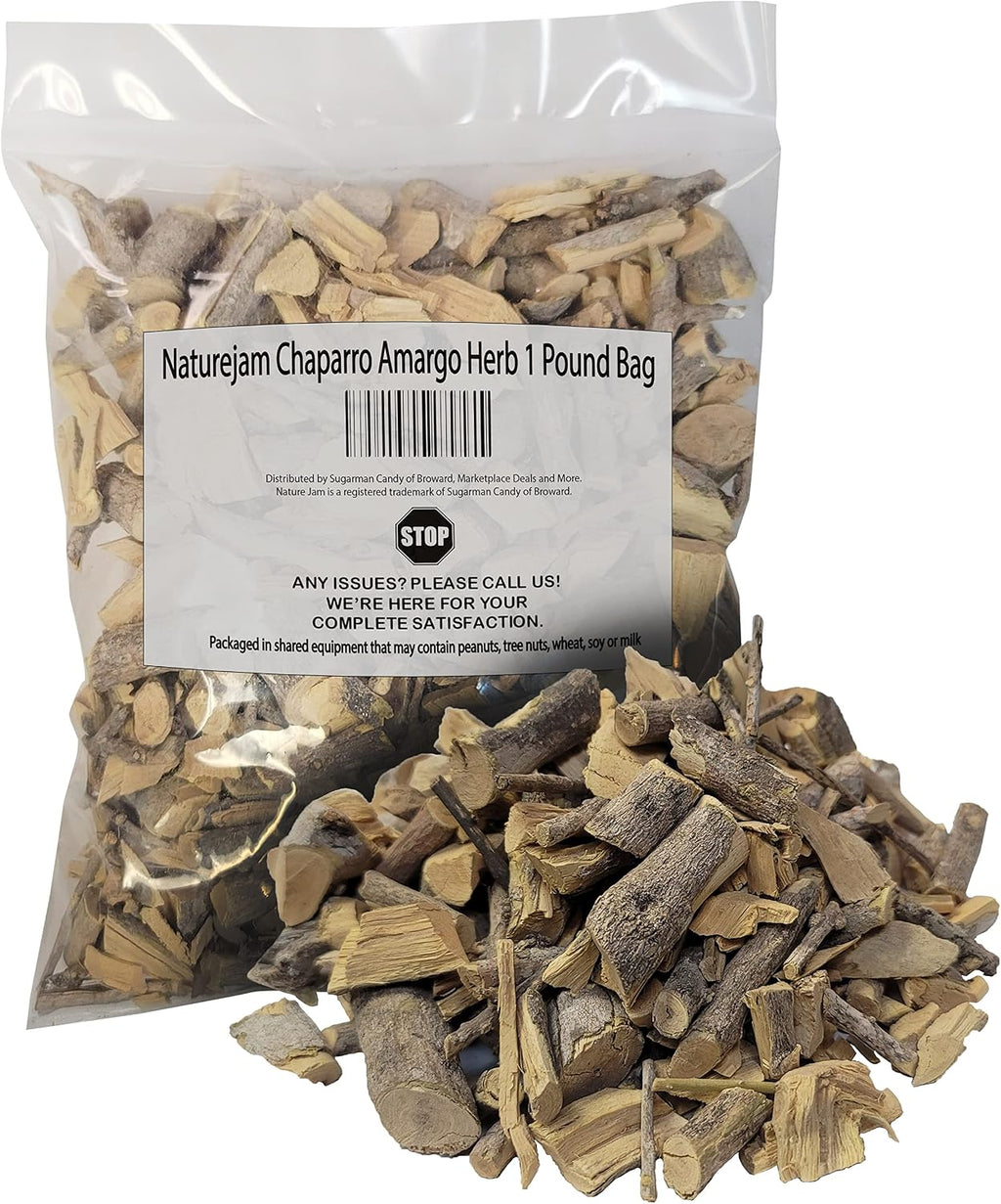 Naturejam Chaparro Amargo – 1 Libra de Hierba Silvestre 100% Natural