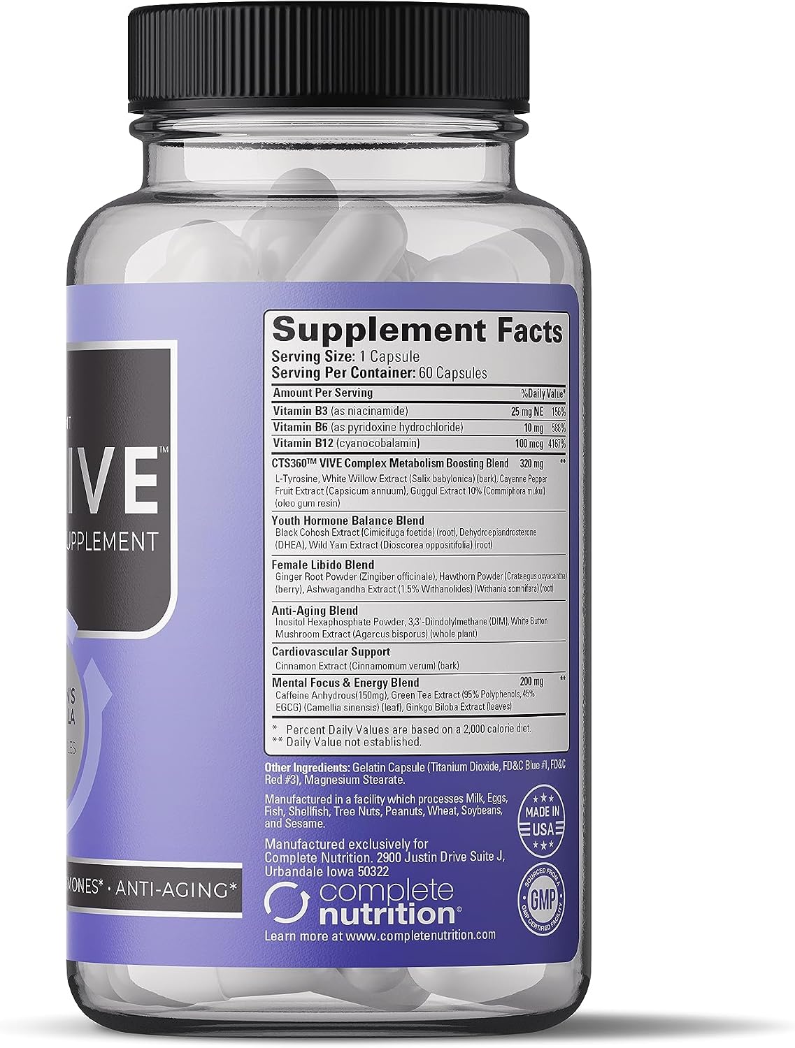 Complete Nutrition CTS360 Vive for Women