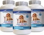 Pet Supplements & Nutrition LLC - Chicles dentales para perros - 180 unidades (3 botes)